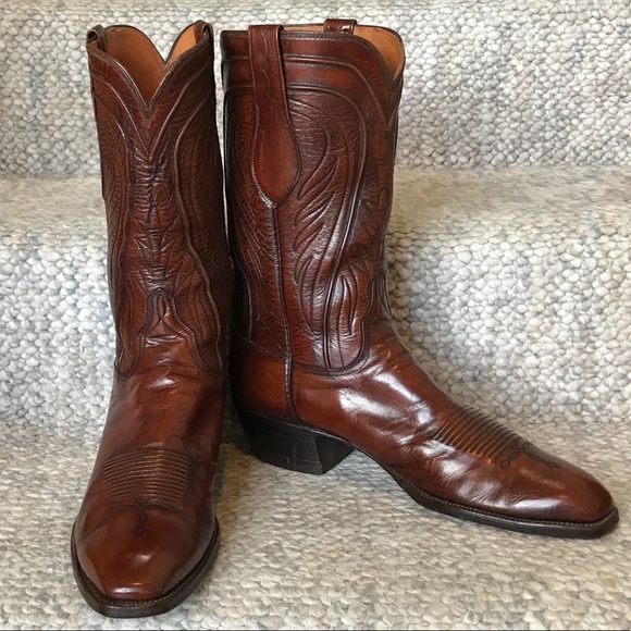 Lucchese Other - Men’s Vintage Lucchese Cowboy Boots size 12.5